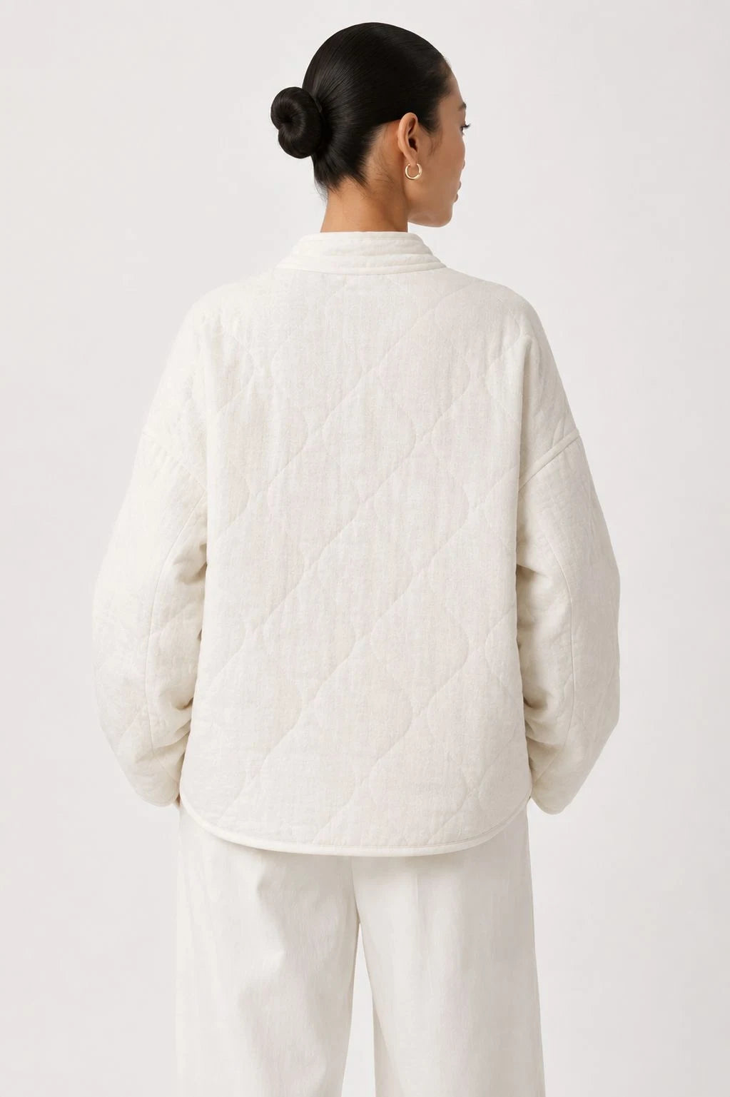 Frostwood Linen Quilted Liner Jacket