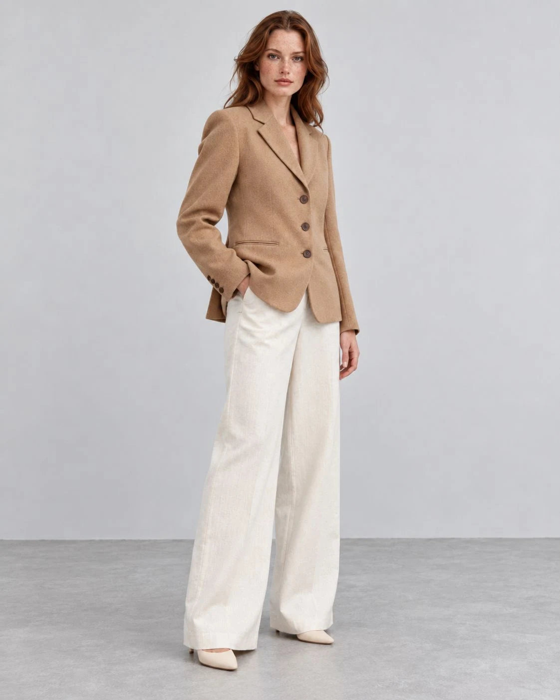 Copperleaf Wool Tailored Blazer
