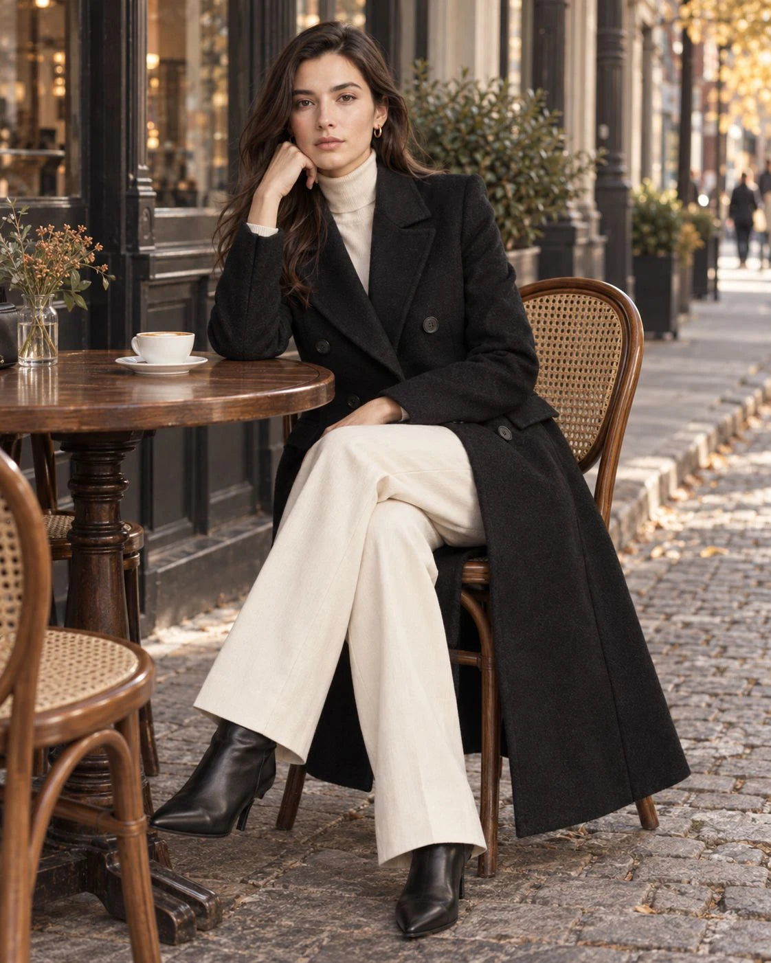 Timberline Wool Double-Breasted Coat