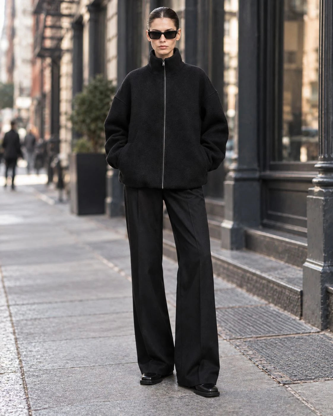 Snowline Wool Bomber Jacket