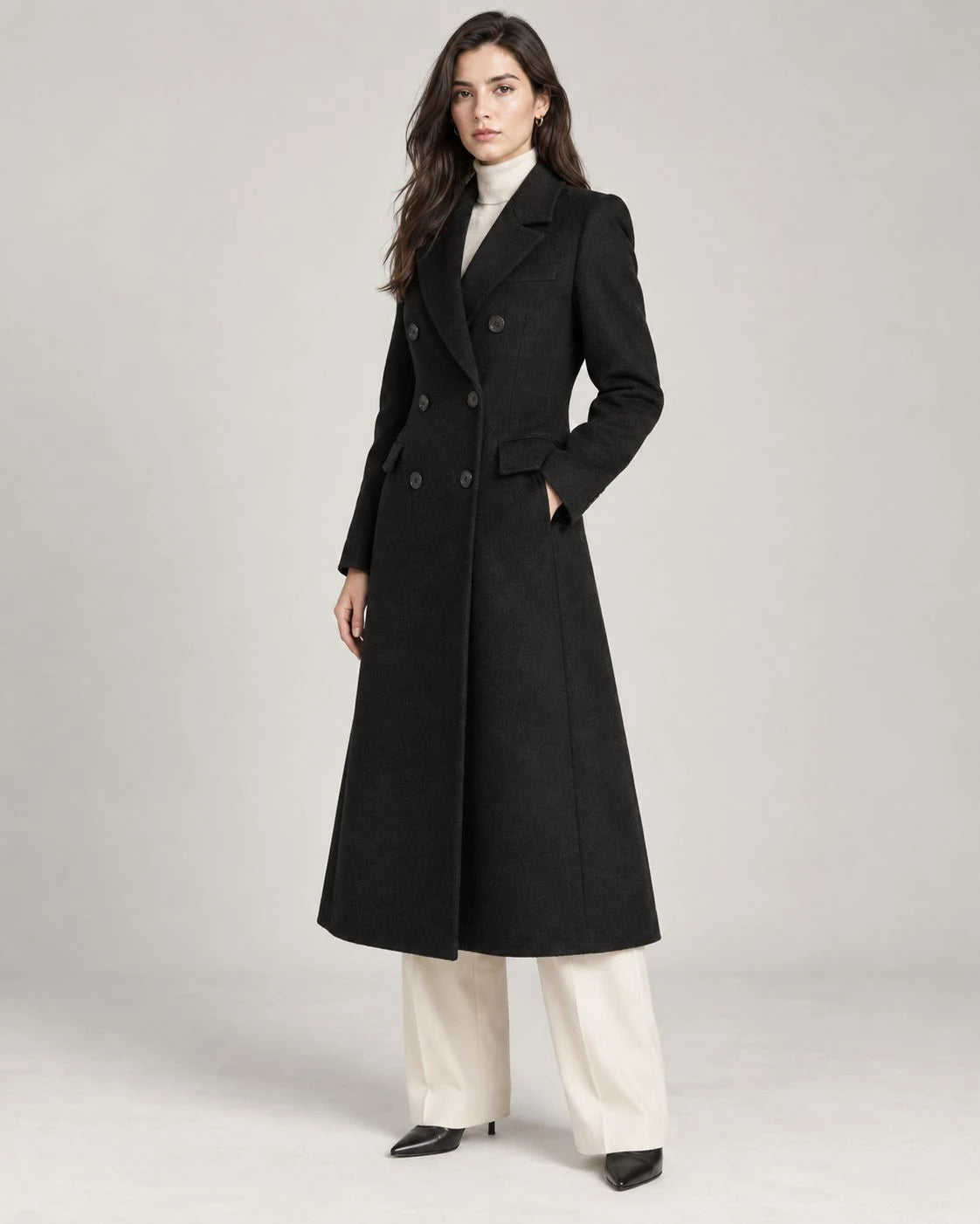 Timberline Wool Double-Breasted Coat