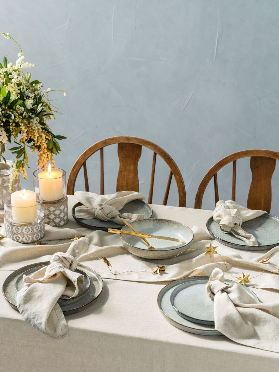 100% Linen Table Cloth