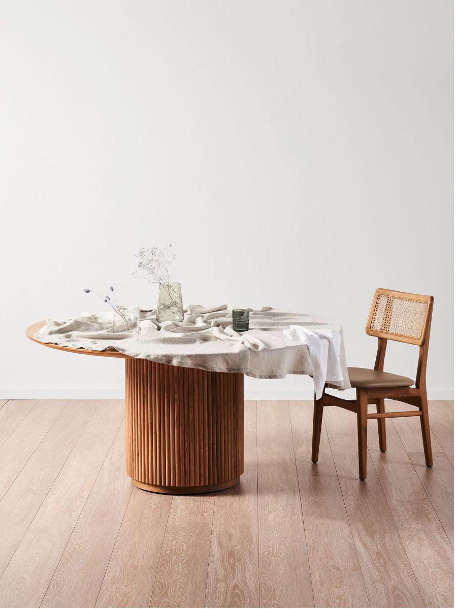 Tovaglia in lino beige