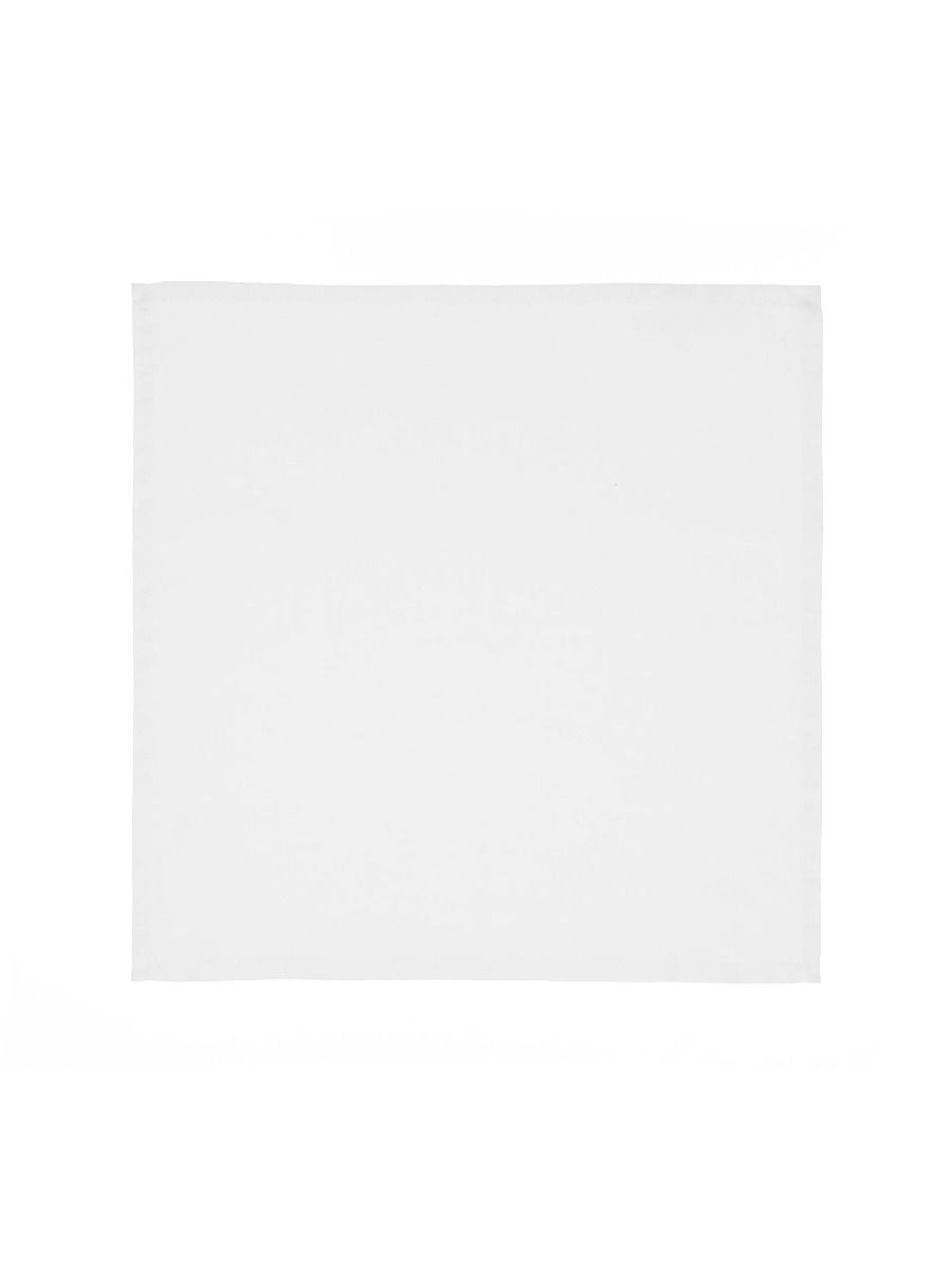 Ensemble de serviettes en lin blanc