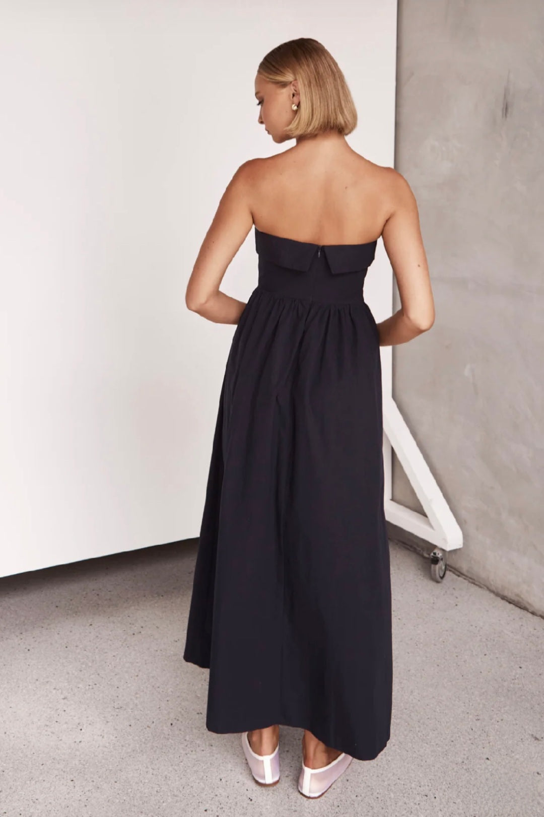 Black Cotton Dress