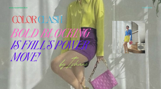 Bold Color Blocking: The Fall Trend Lighting Up 2024