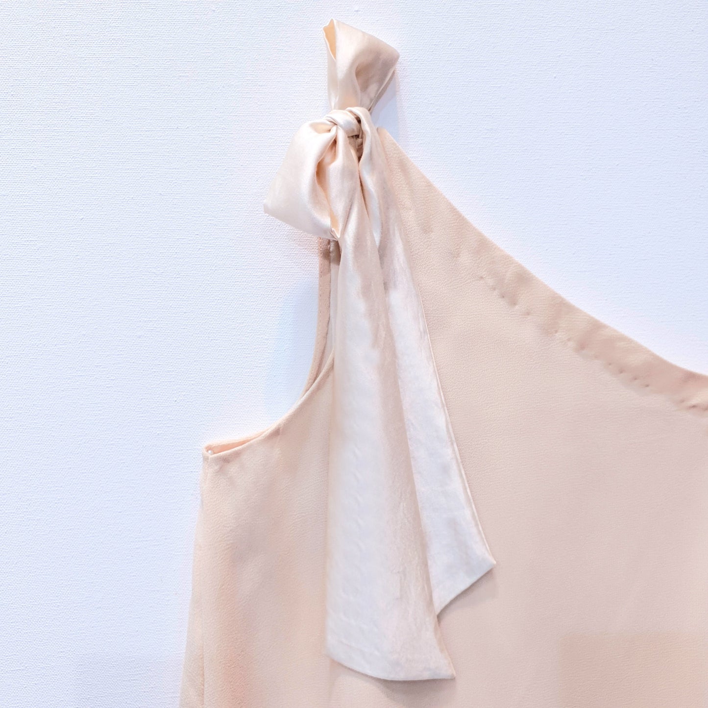 Sleeveless Crop Top with Embroidered Sequins Strap