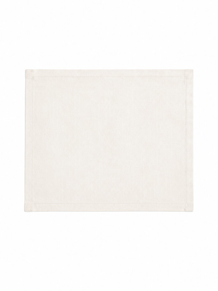 Ivory Linen Table Placemat Set lifestyle