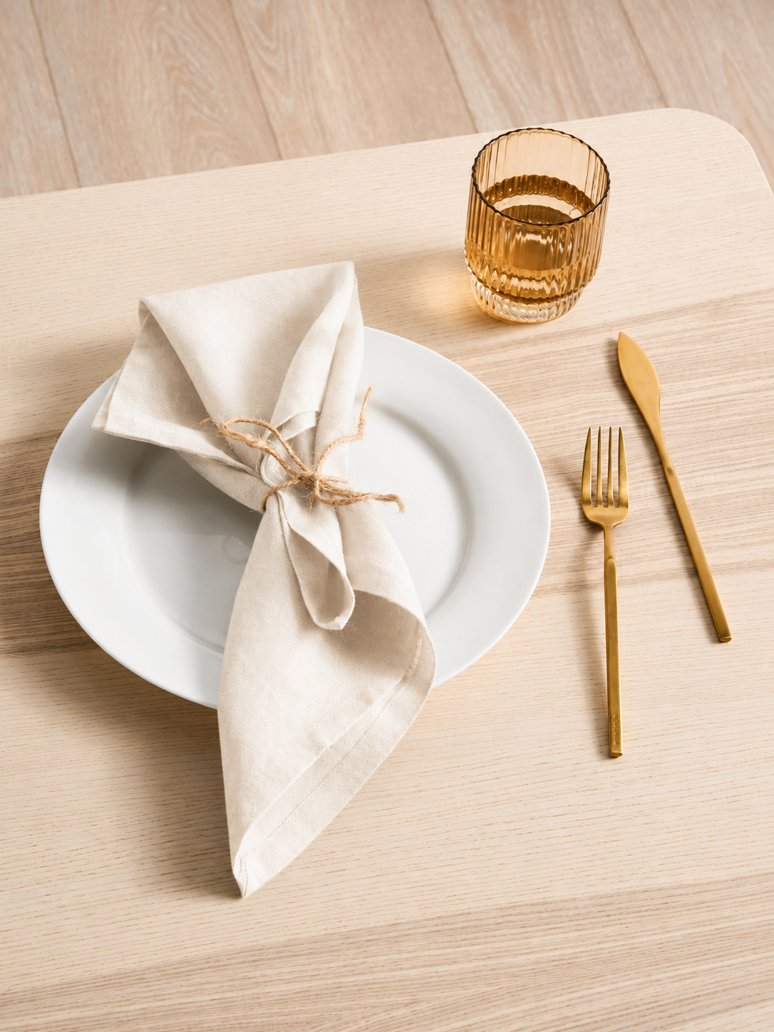 Ivory Linen Napkin Set