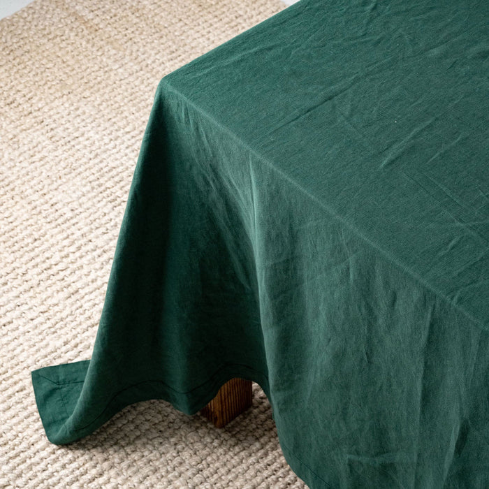 Jade Linen Table Cloth lifestyle