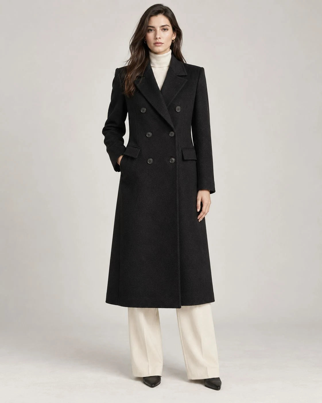 Timberline Wool Double-Breasted Coat