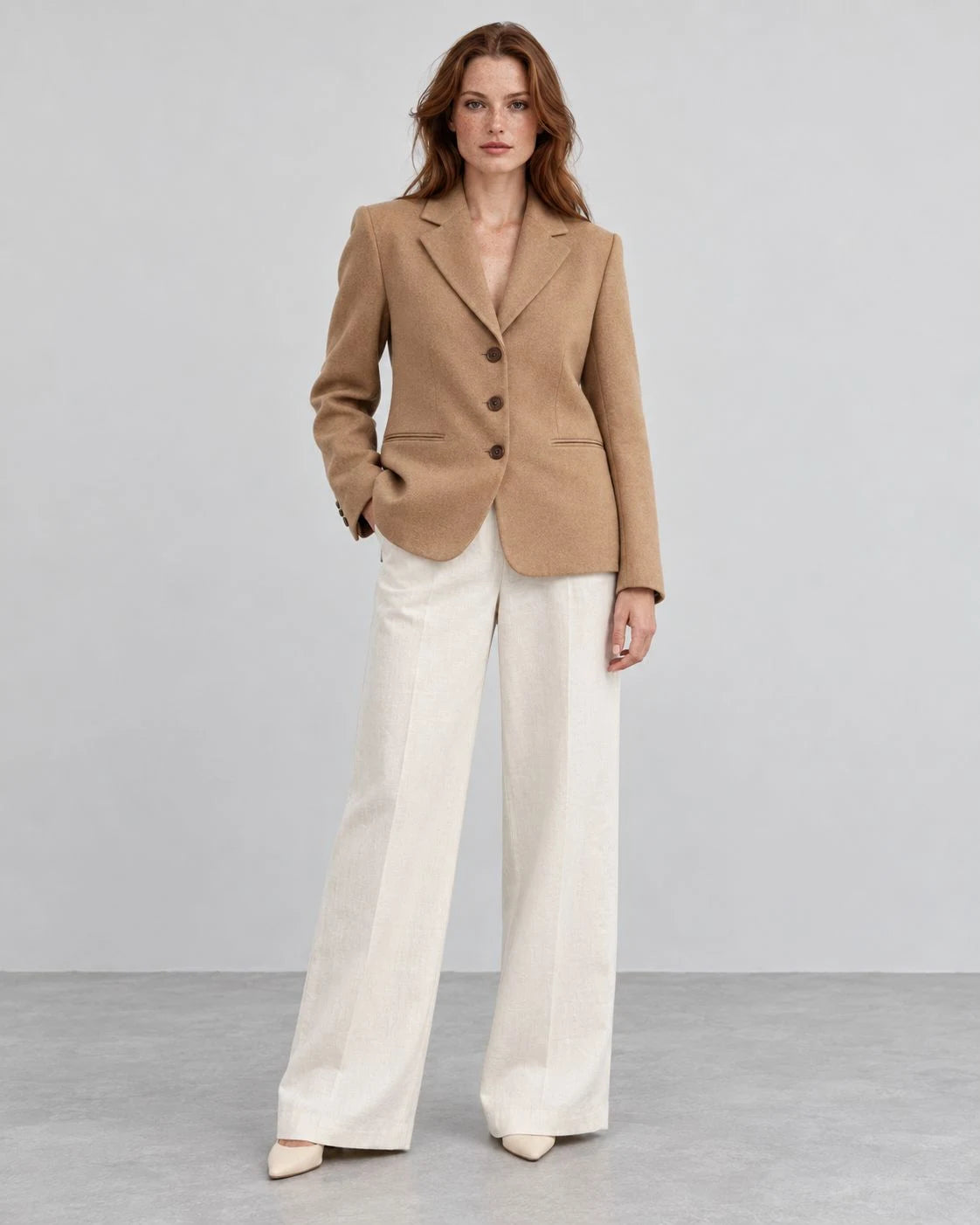 Copperleaf Wool Tailored Blazer
