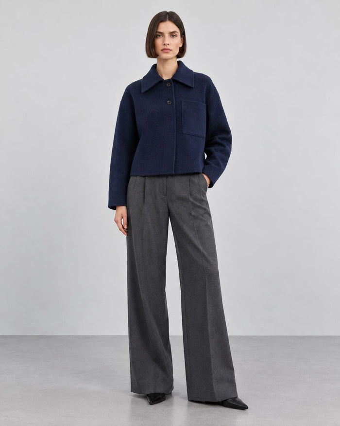 Copperline Wool Cropped Jacket