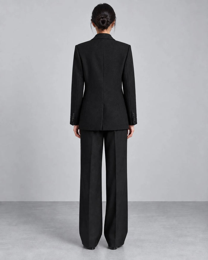 Mossfall Wool Double-Breasted Blazer lifestyle