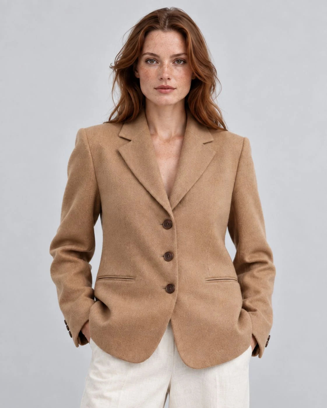 Copperleaf Wool Tailored Blazer