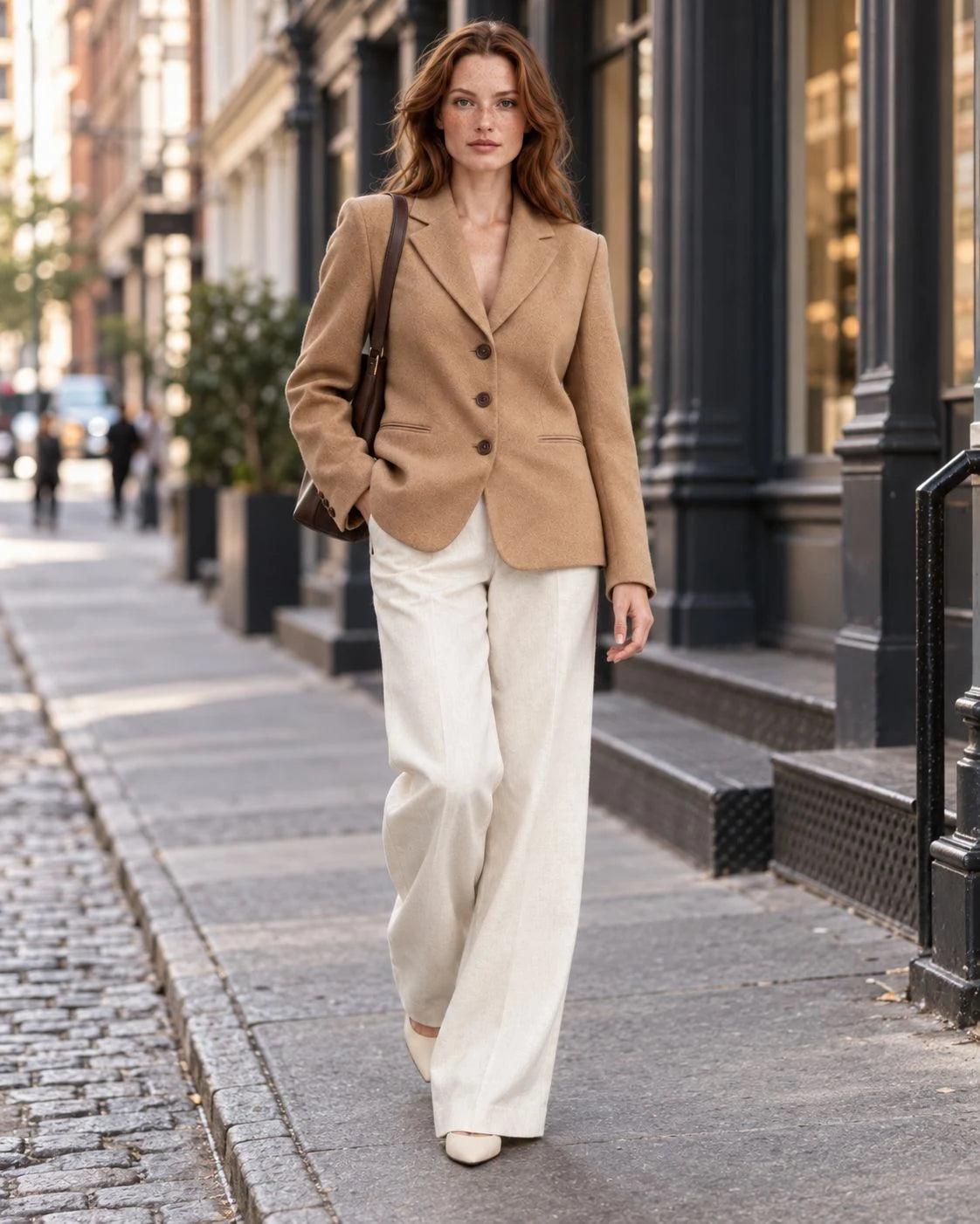 Copperleaf Wool Tailored Blazer