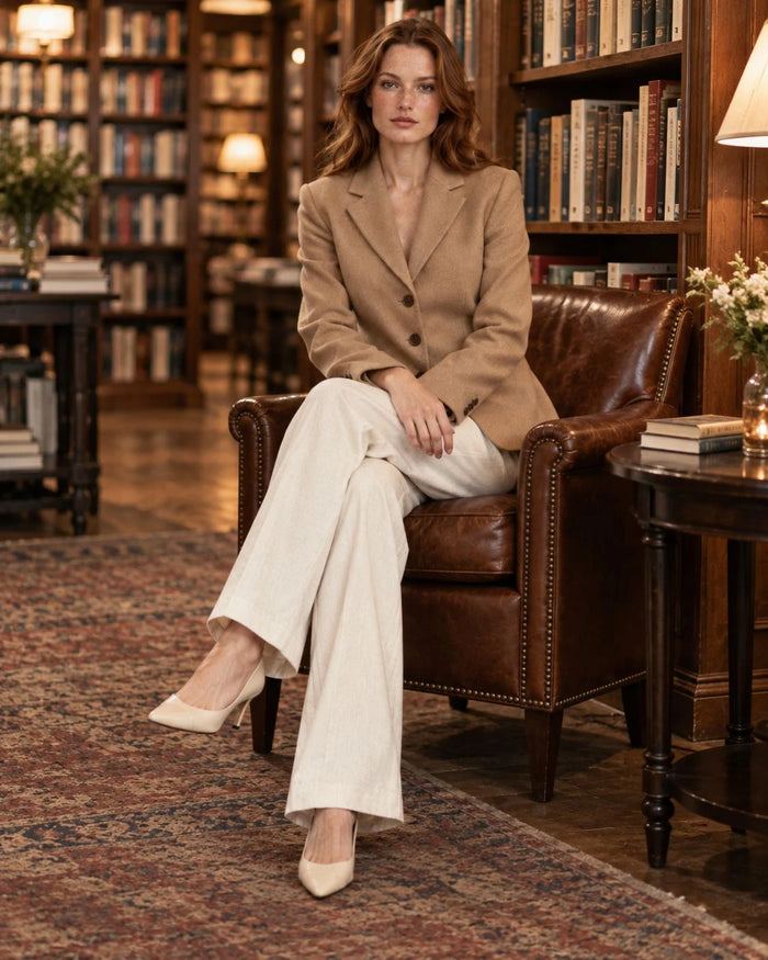 Copperleaf Wool Tailored Blazer