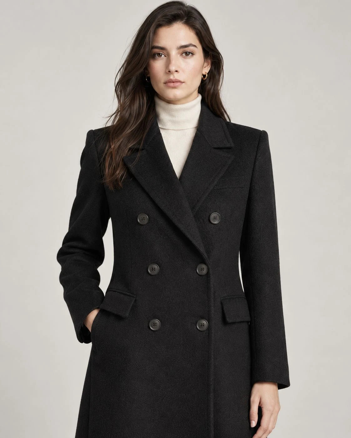 Timberline Wool Double-Breasted Coat