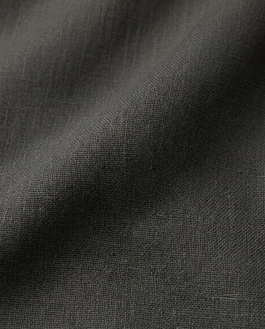 Greywood Linen Single-Breasted Coat