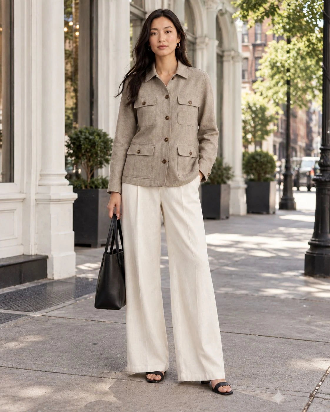 Fernhollow Linen Safari Jacket