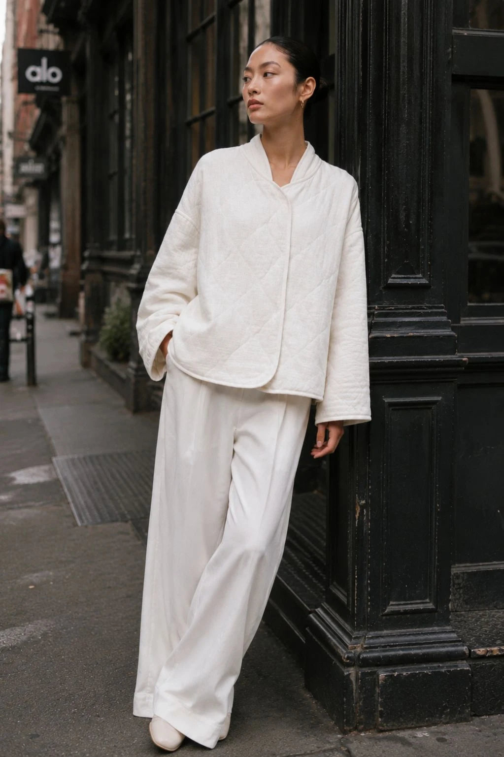 Frostwood Linen Quilted Liner Jacket