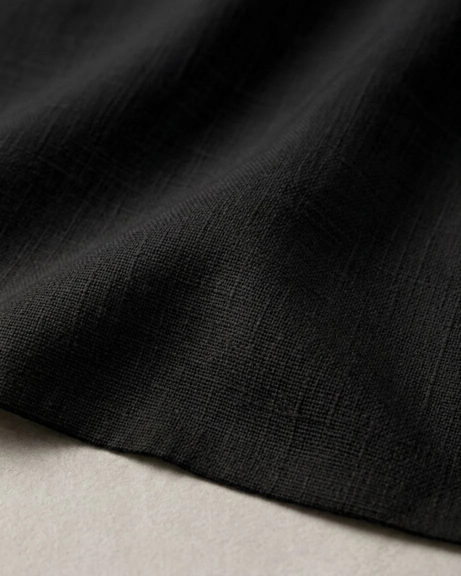 Duskwood Linen Moto-Zip Jacket