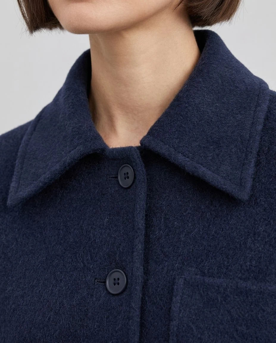 Copperline Wool Cropped Jacket