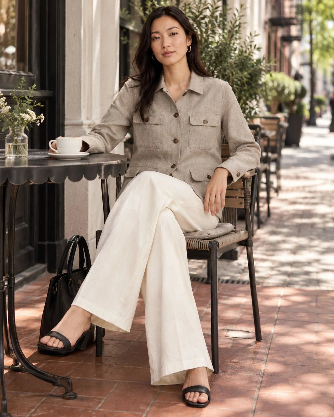 Fernhollow Linen Safari Jacket