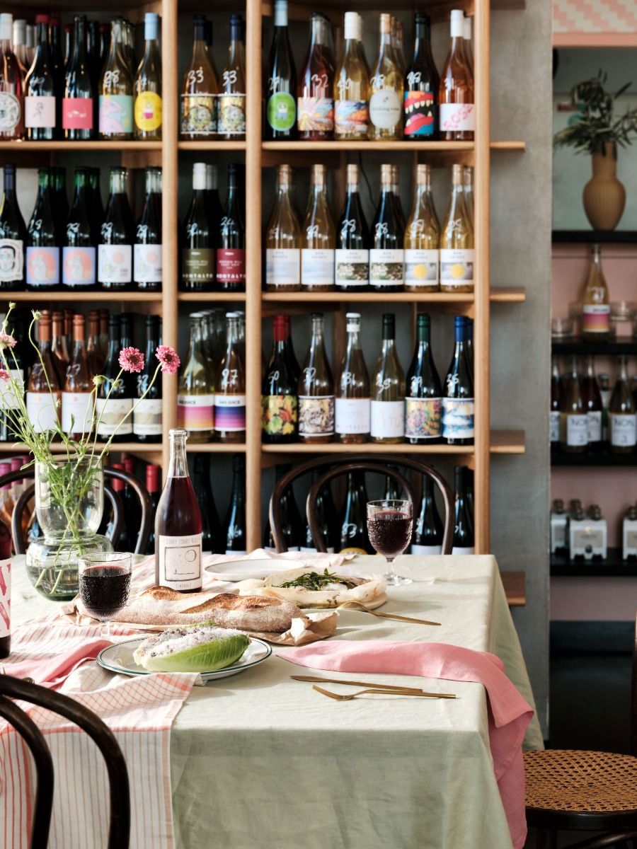 Tovaglia in lino verde salvia