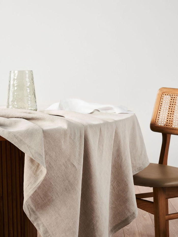 Tovaglia in lino beige