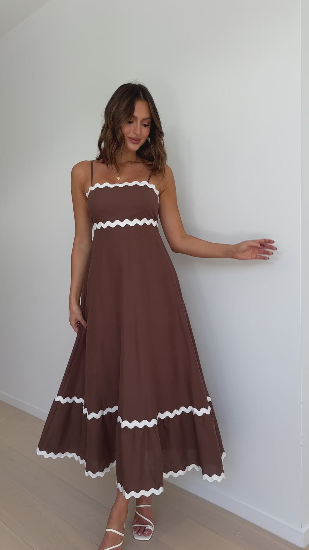 Camel Brown Dress