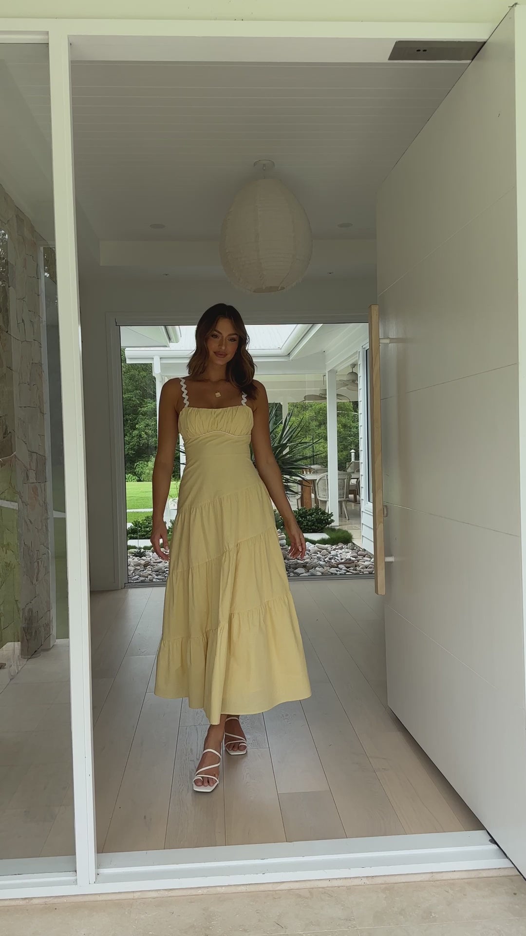 Butter Yellow Maxi Dress