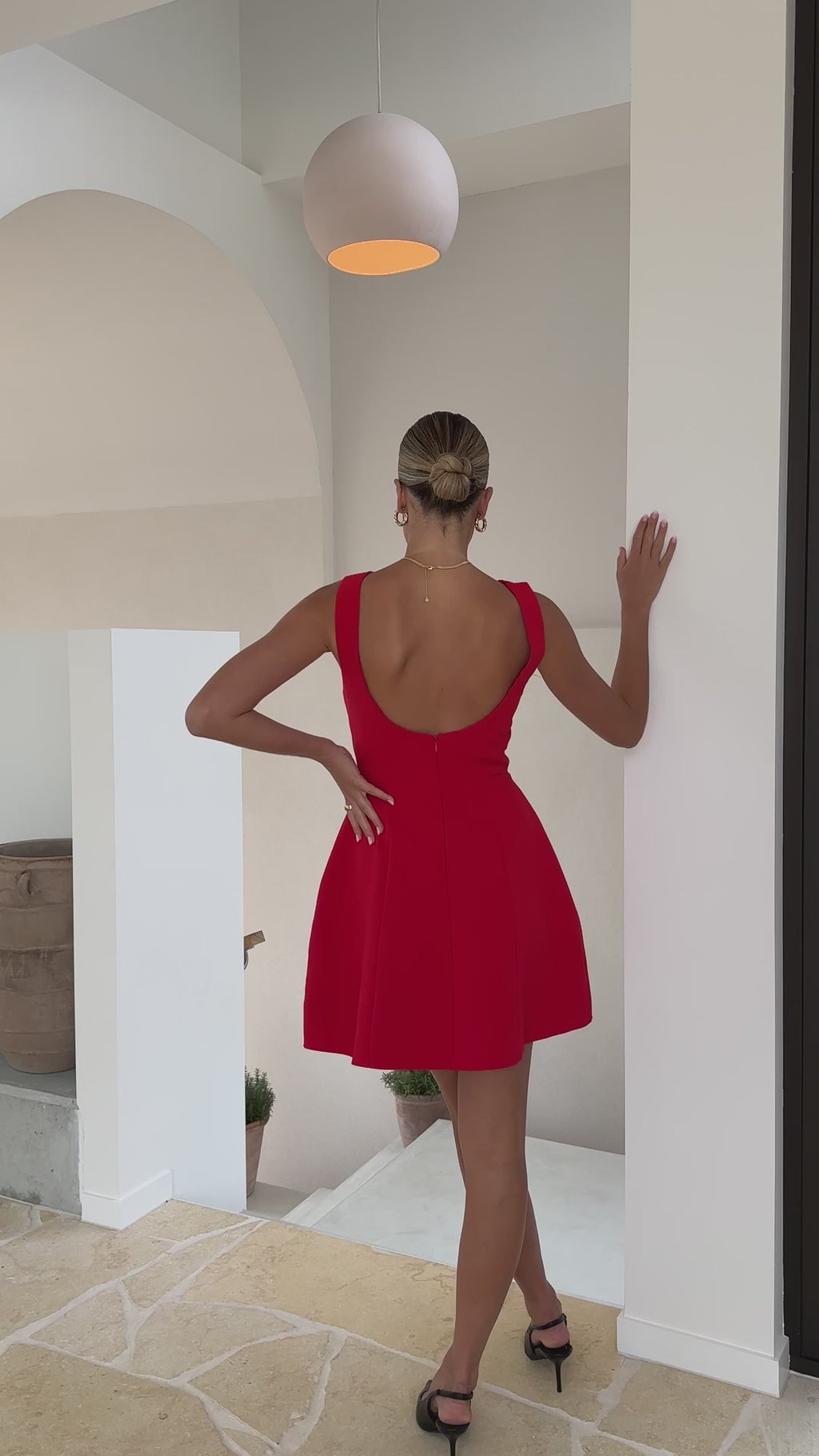 Robe rouge mini