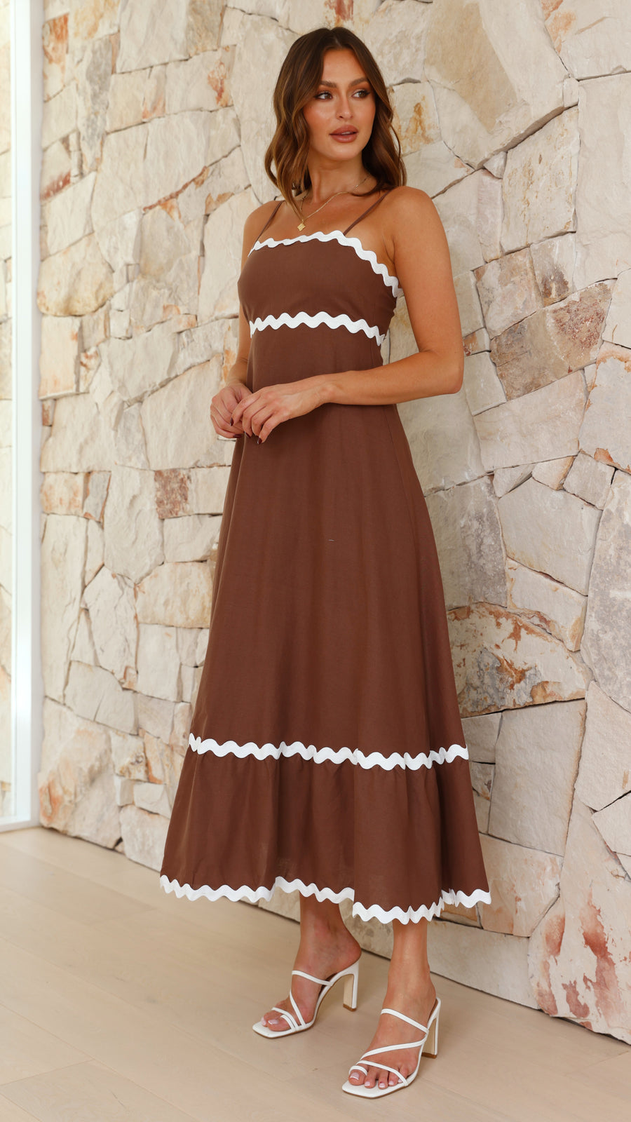 Camel Brown Dress