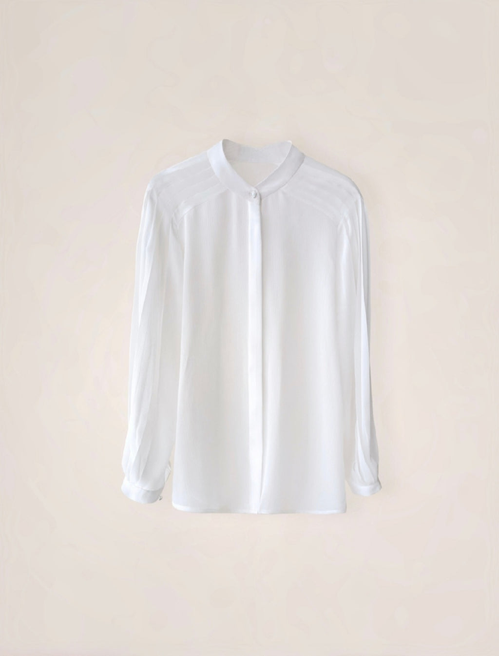 Black Shirt | Long Sleeve Shirt | Korean Style Shirt | Sheer Shirt