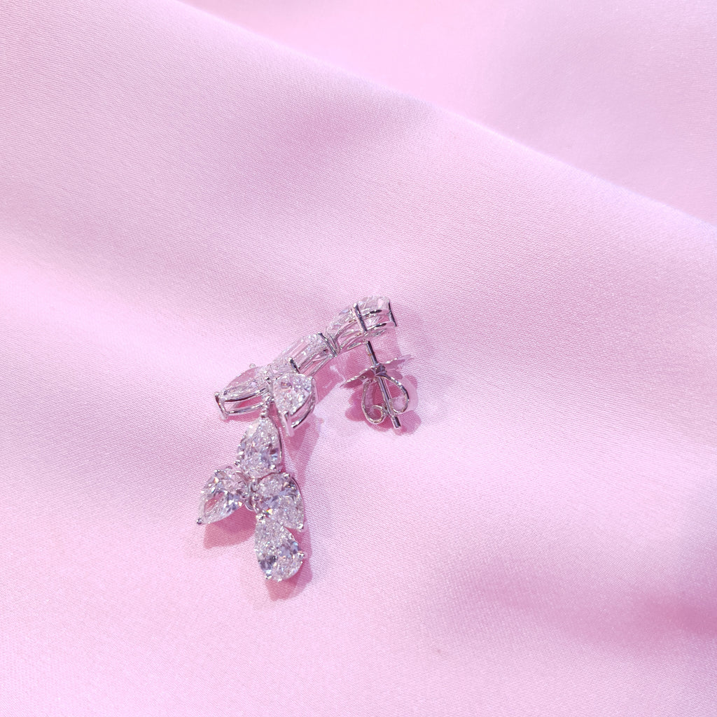 orecchini di diamanti