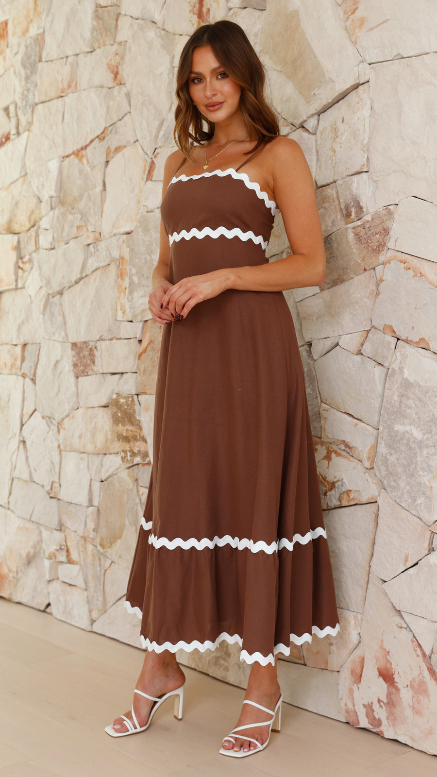 Camel Brown Dress
