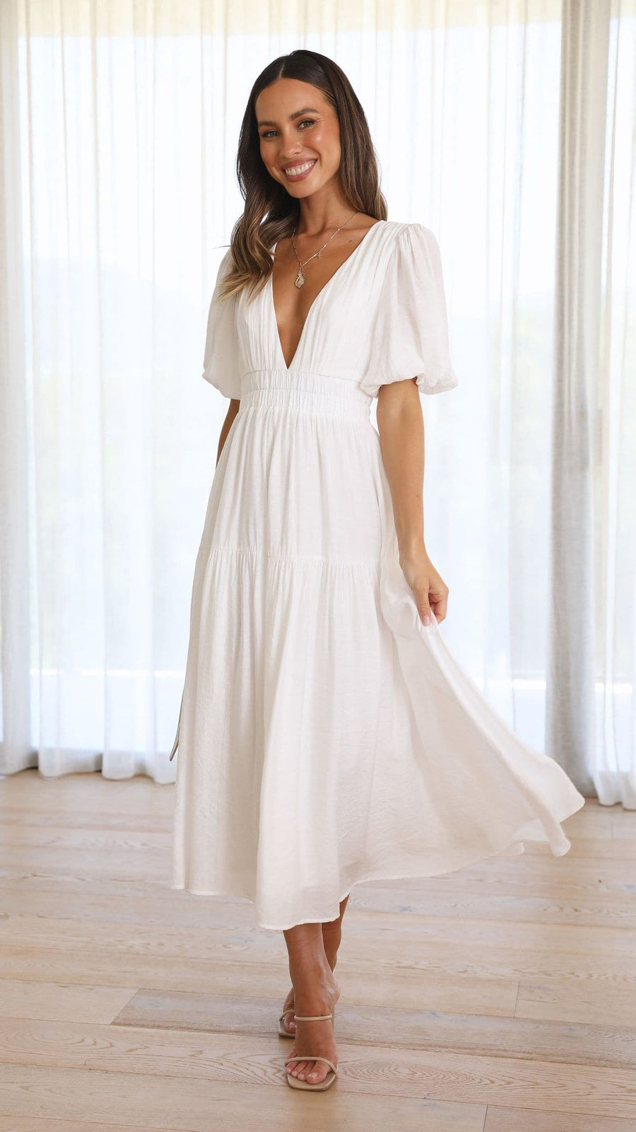 White Maxi Dress