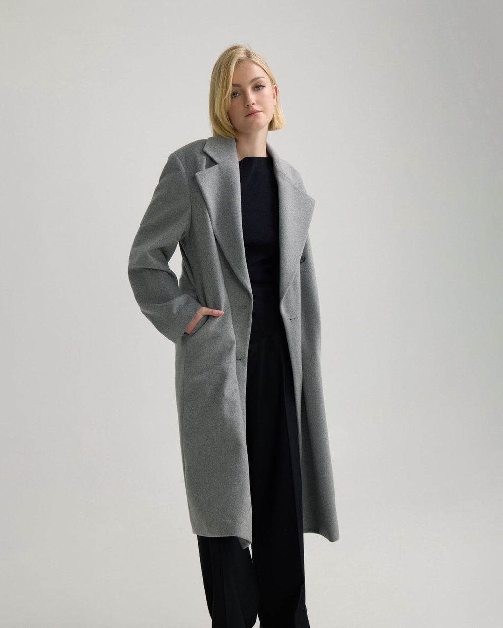Manteau en laine