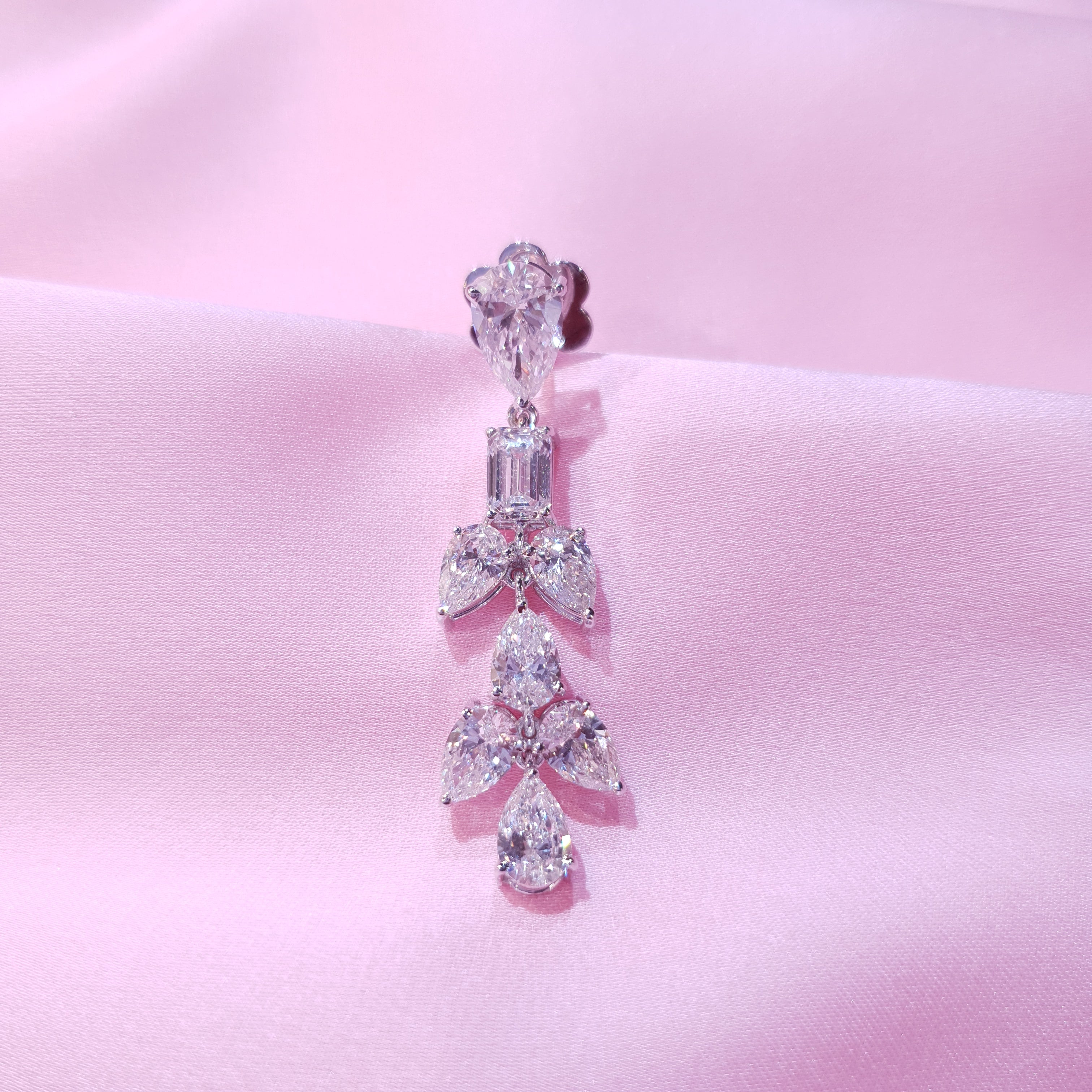 orecchini di diamanti