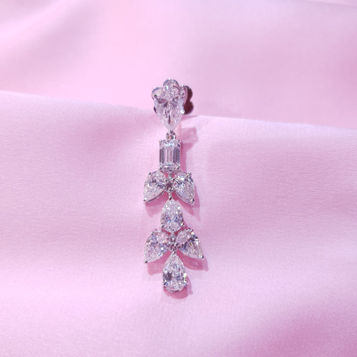 orecchini di diamanti