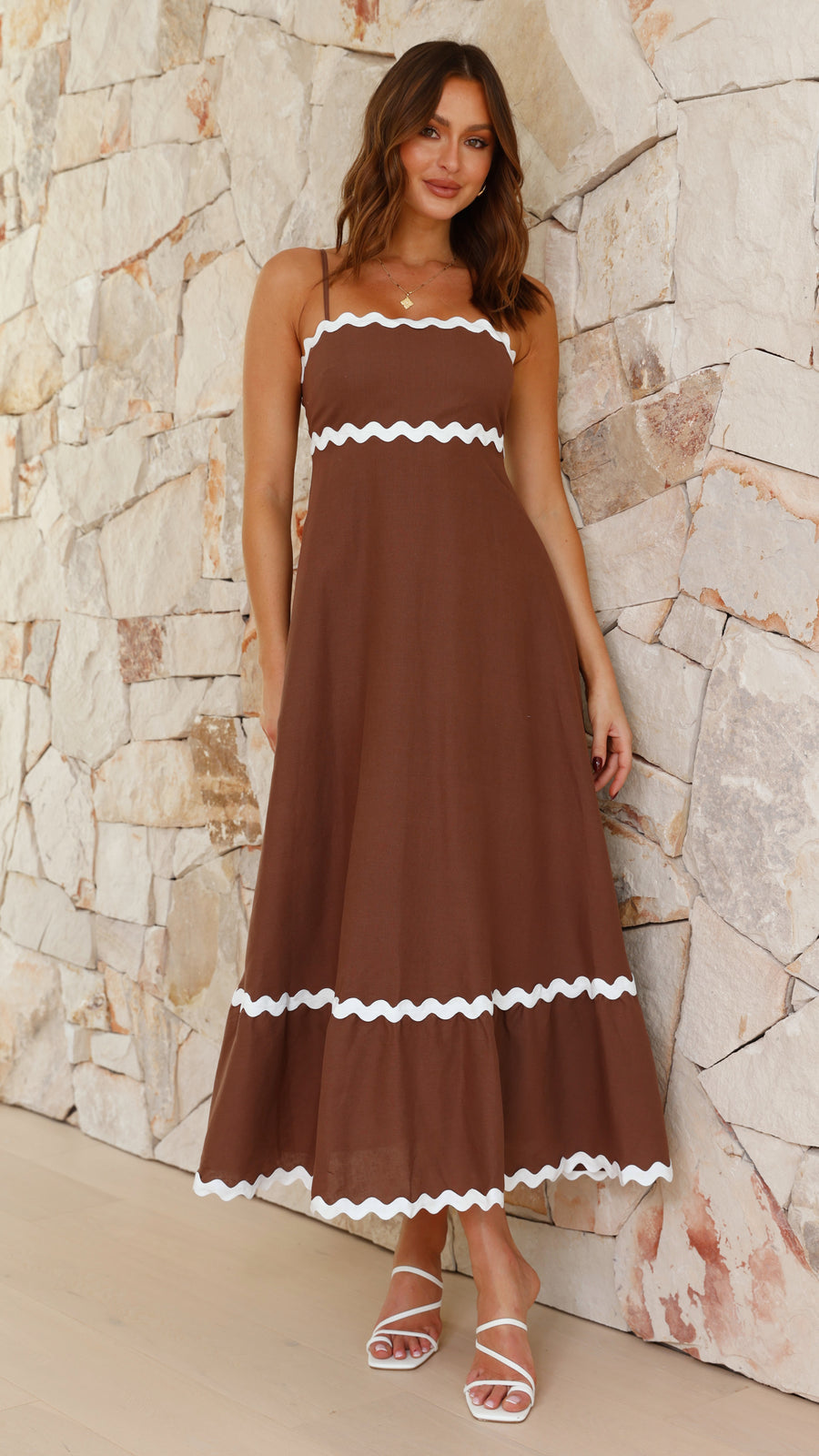Camel Brown Dress