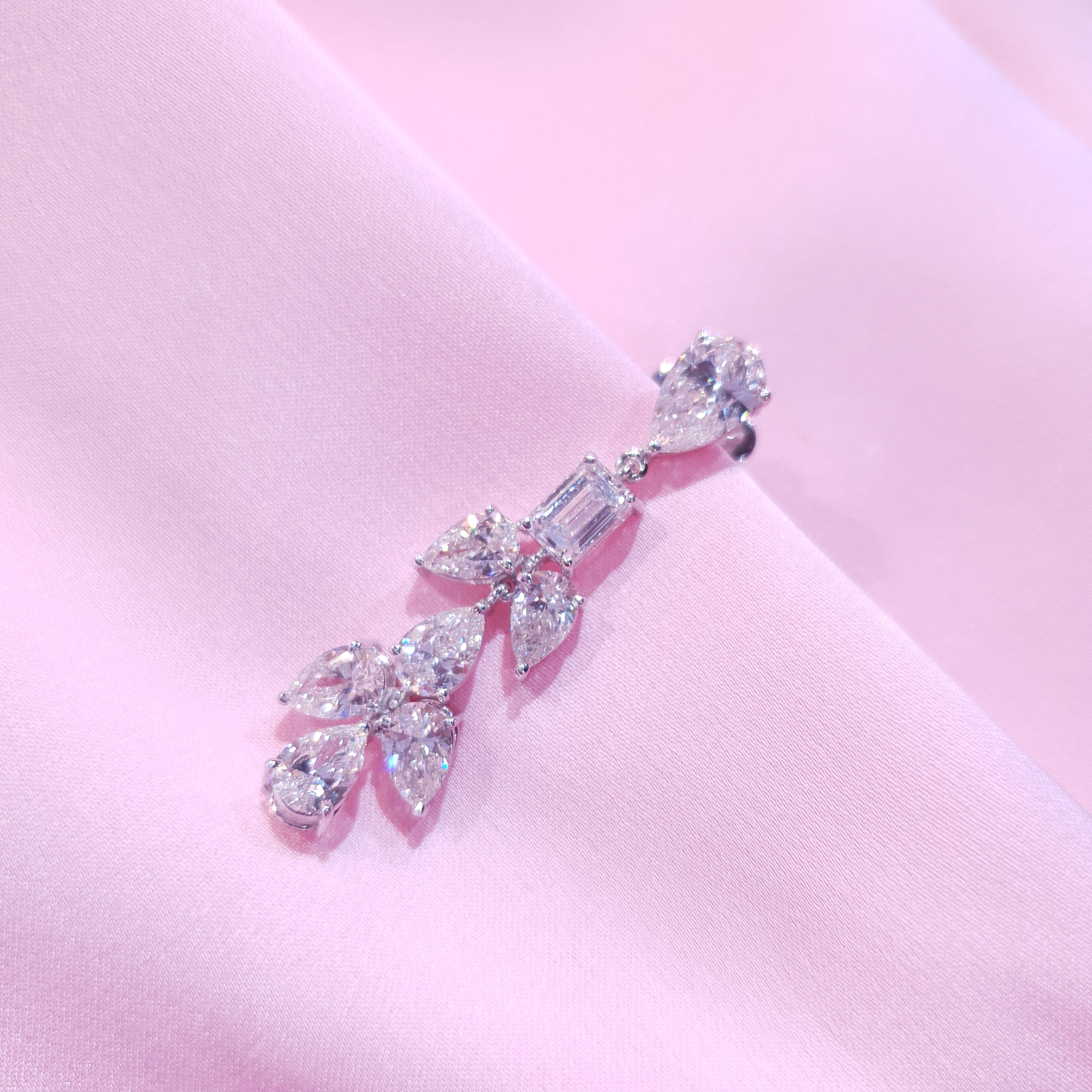 orecchini di diamanti