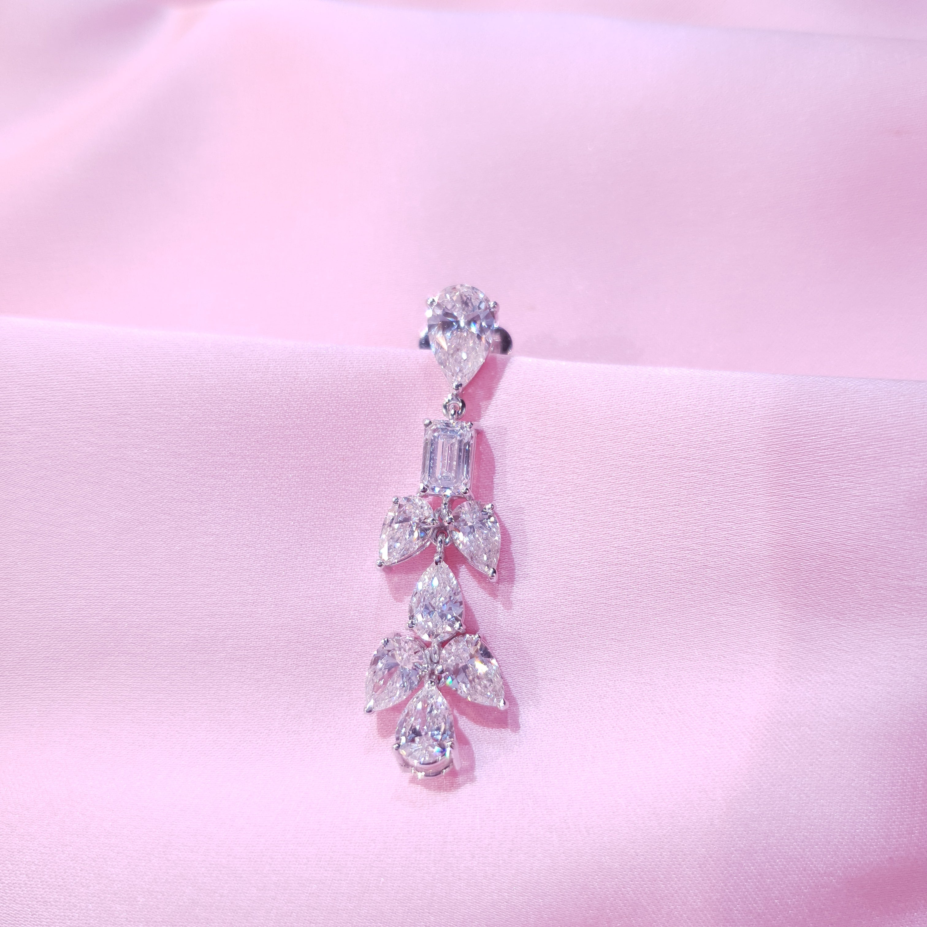 orecchini di diamanti