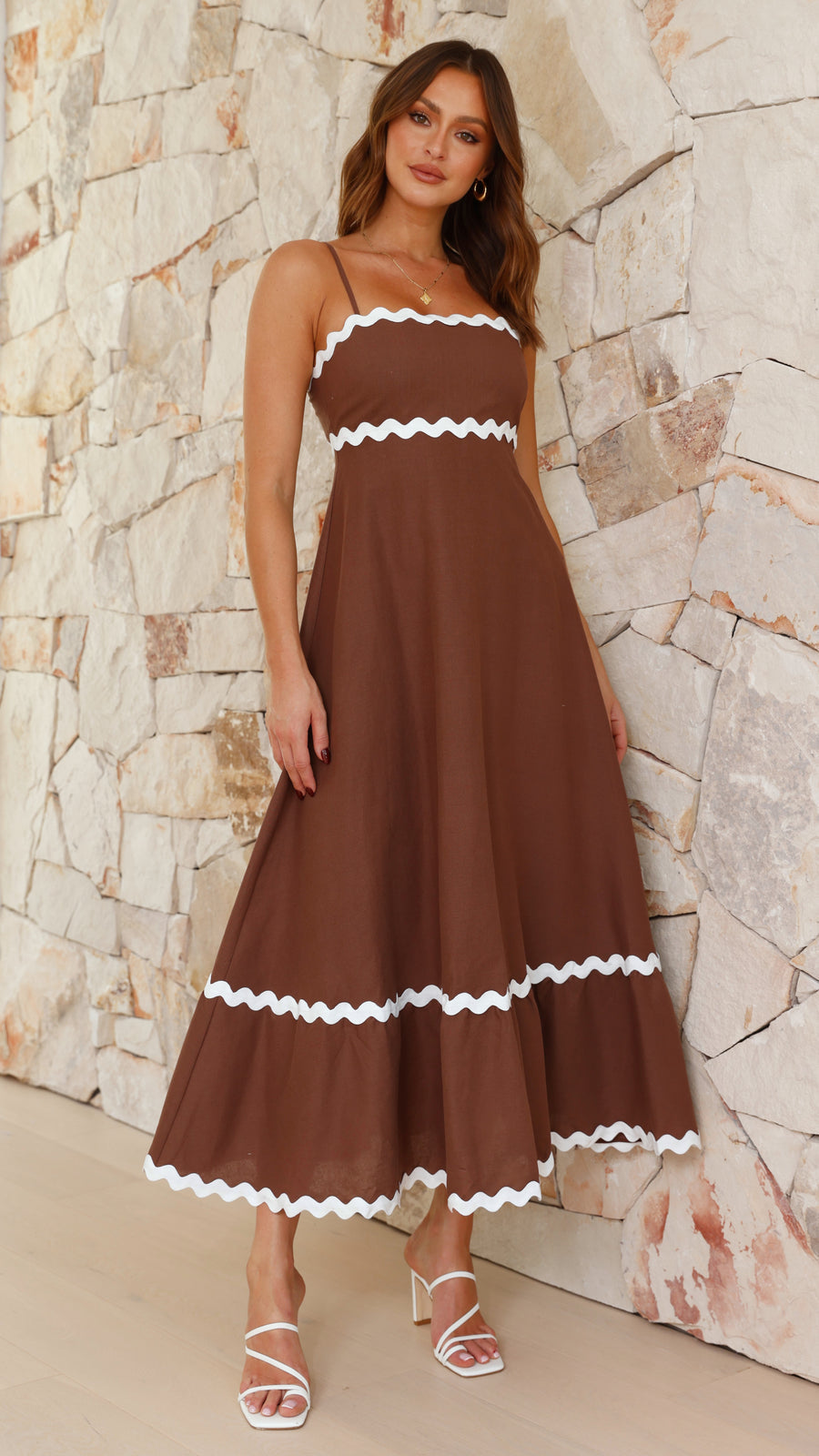 Camel Brown Dress