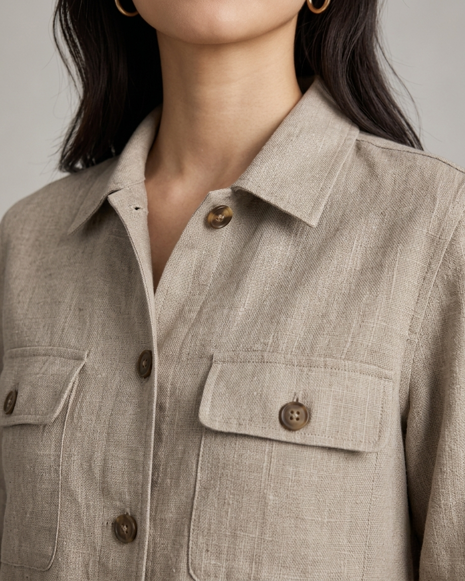 Fernhollow Linen Safari Jacket