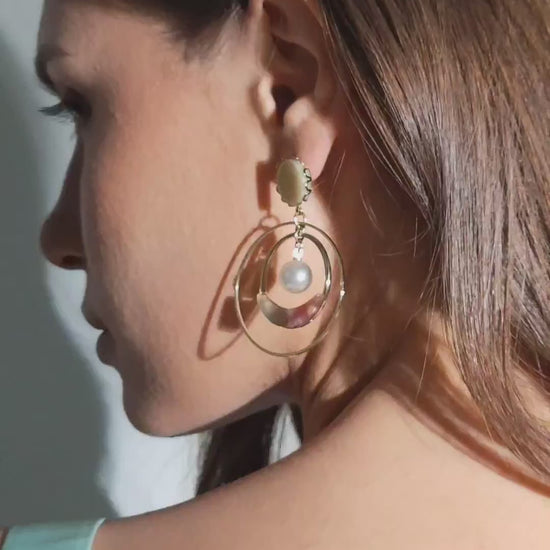 Starry Night Satin Cold Shoulder Crop Top with Hand-Embroidered Sequins and Unicorn Beads